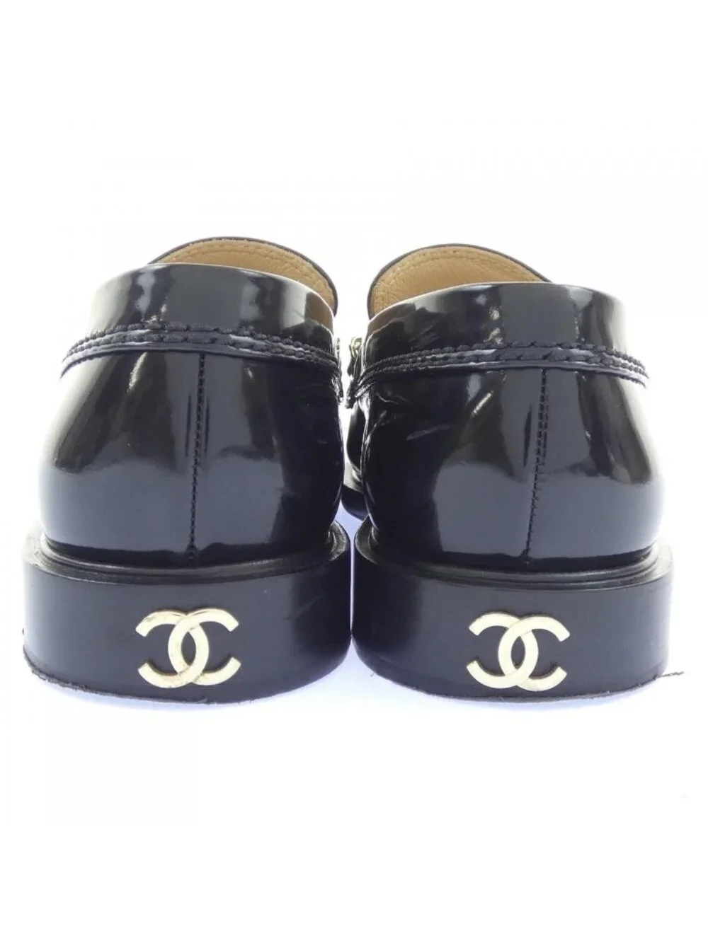 Chanel Loafers Shoes Black